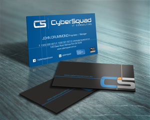 Business Card Design by HYPdesign for CyberSquad IT Consulting | Design: #1149545