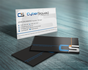 Business Card Design by HYPdesign for CyberSquad IT Consulting | Design: #1174040