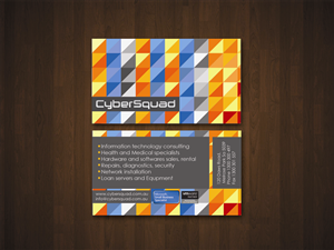 Business Card Design by NiksSmi for CyberSquad IT Consulting | Design: #1128812