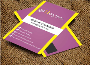 Business Card Design by AwsomeD for this project | Design: #4066700