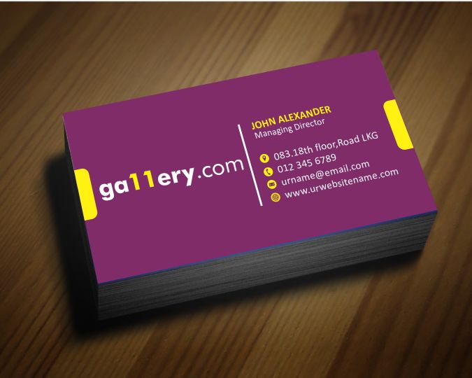 Business Card Design by AwsomeD for this project | Design #4075895