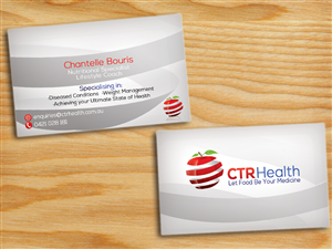 CTR Health Business Card | Graphic Design by alessandroevge