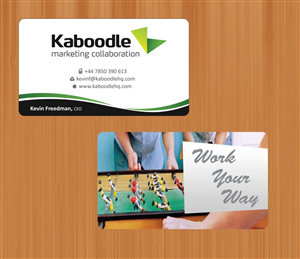 Business Card Design by Sbss for this project | Design: #1133757