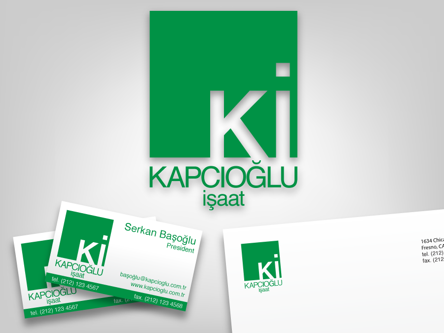 Logo Design by HYK Studios for kapicioglu insaat | Design #152464