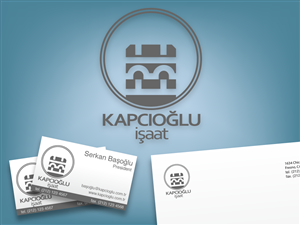 Logo Design by HYK Studios for kapicioglu insaat | Design #154532