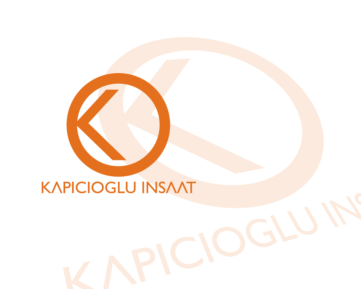 Logo Design by Electric Sparrow for kapicioglu insaat | Design #151567