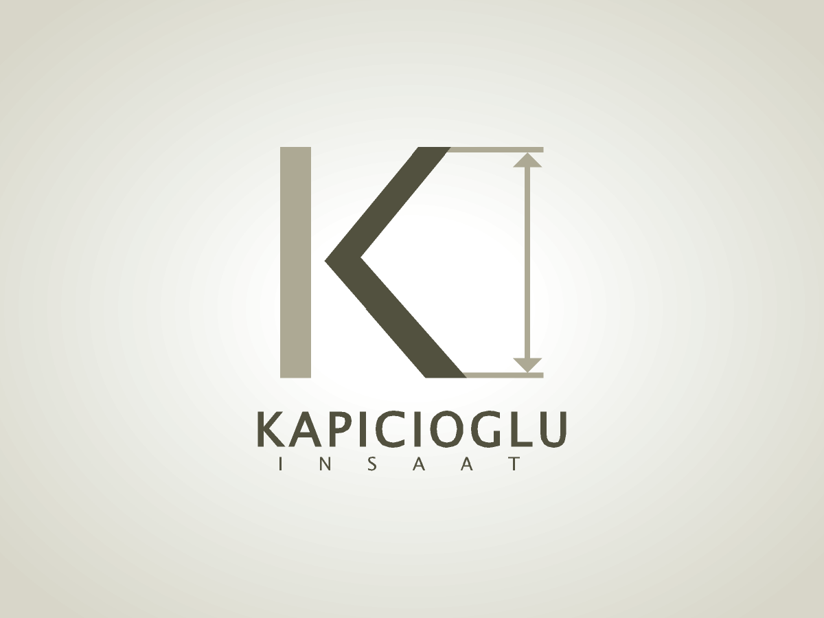 Logo Design by coloredWhite for kapicioglu insaat | Design #156986