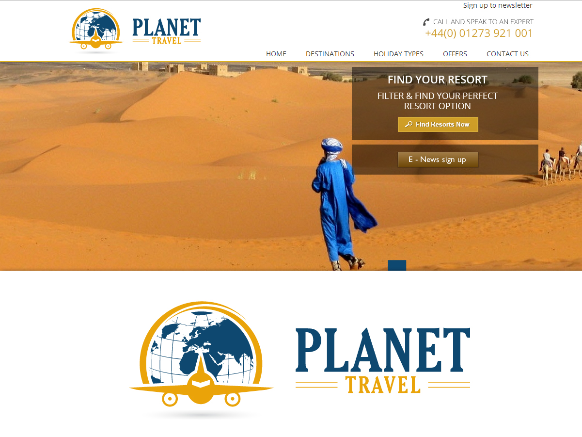 Logo Design by Jehanzeb Barket for planet travel | Design #4072877
