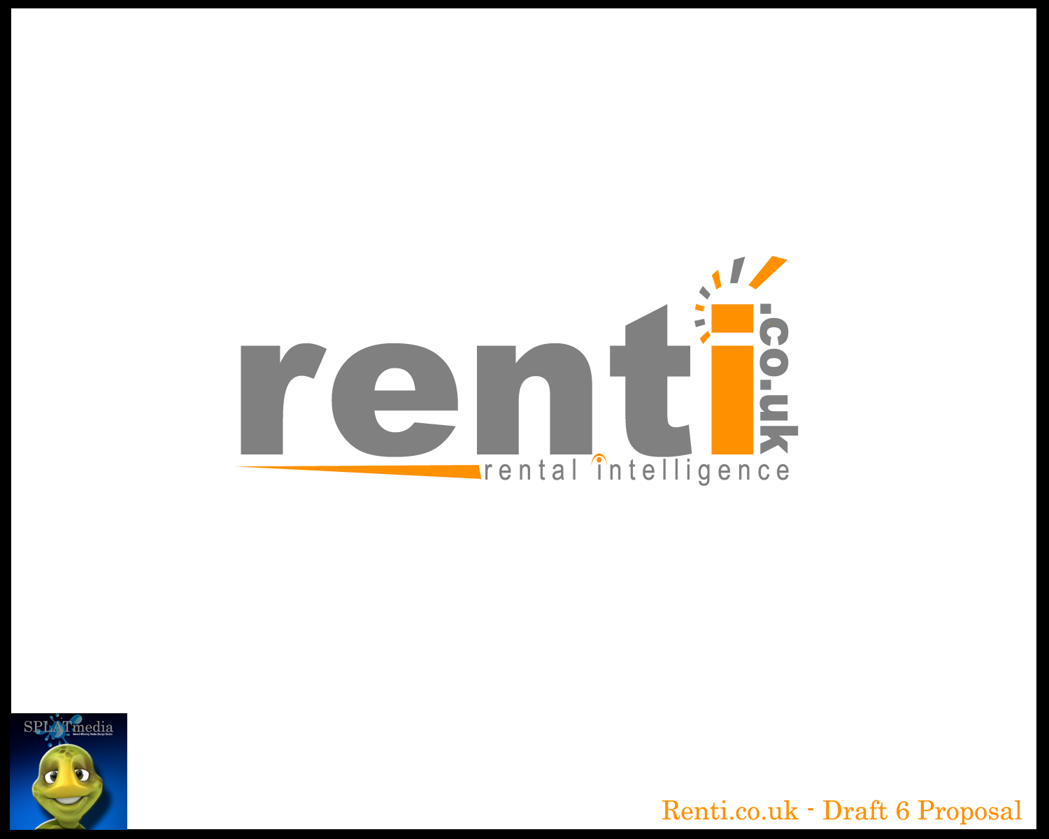 Logo Design by SPLATmedia for Rentchecks (Europe) Ltd | Design #161801