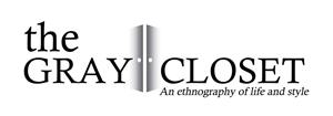 The Gray Closet - An ethnography of life and style | Logo Design by Shaun