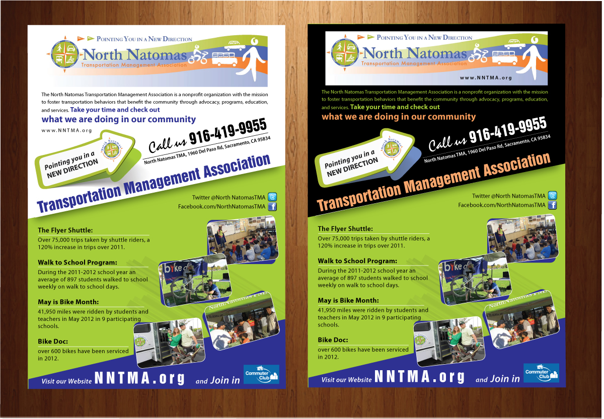Diseño Publicitario por Sbss para North Natomas TMA | Diseño #1148761