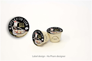 Goat cheese label | Diseño de Etiqueta por Hana