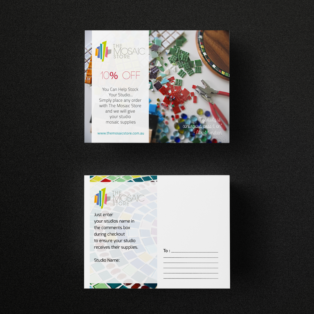 Postkarten-Design von stoodio.id für Speciality Entreprises Pty Ltd | Design #4073646