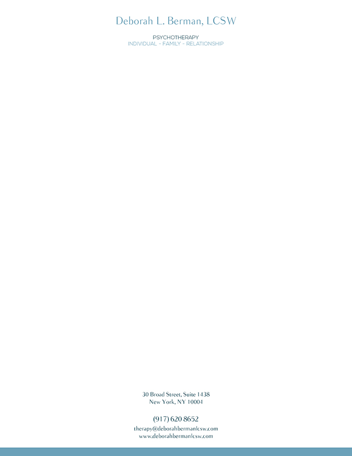 Electronic Letterhead Design for a Company by Creative Type Design