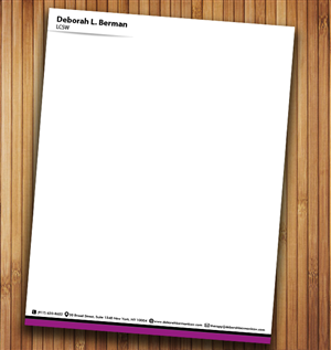 Letterhead Design by Vivek Chauhan for this project | Design: #4136034