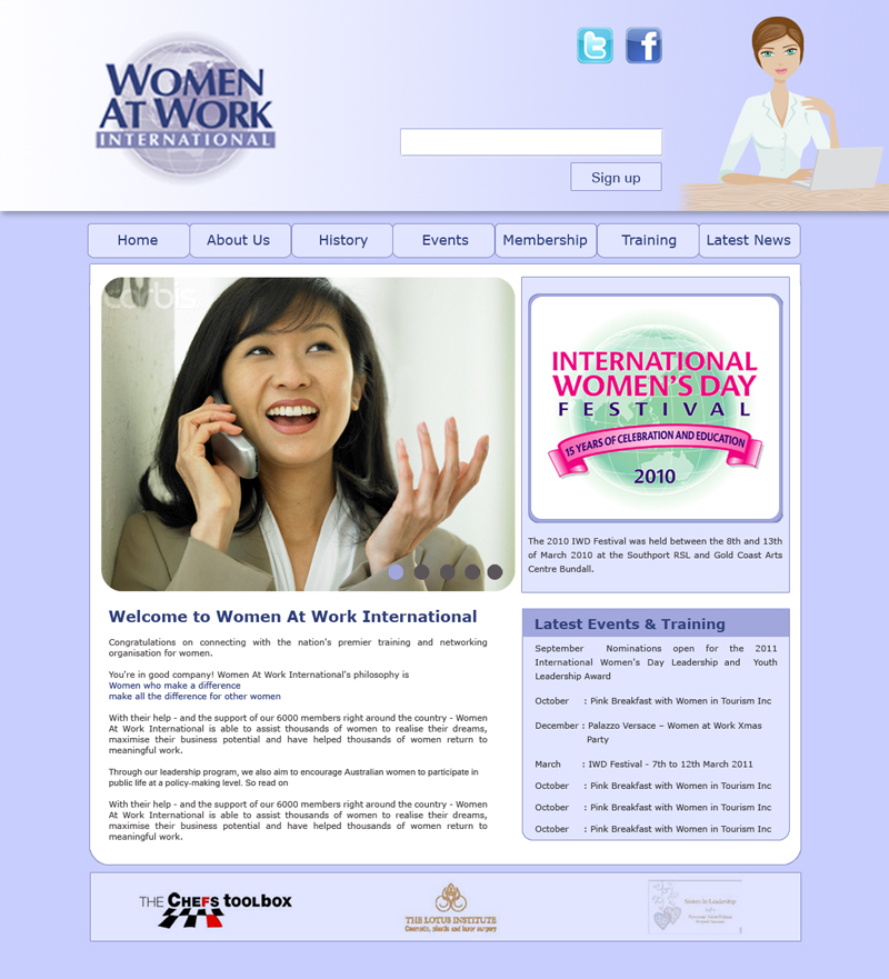 Web Design by a s k advertising for VERVE Online | Design #151933