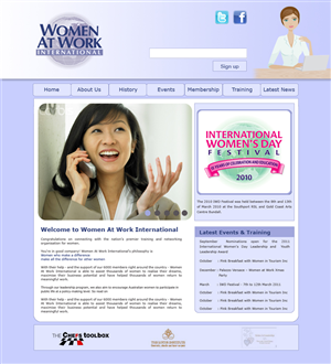 Web Design by a s k advertising for VERVE Online | Design: #151933