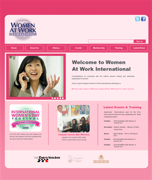 Web Design by a s k advertising for VERVE Online | Design: #151962
