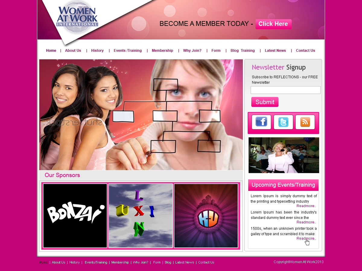Web Design by Mayank Patel for VERVE Online | Design #159257