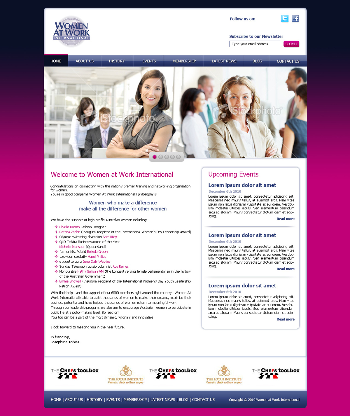 Web Design by xara for VERVE Online | Design #149629