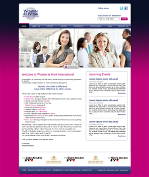 Web Design par xara pour VERVE Online | Design #149629