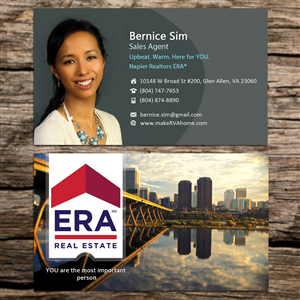Original and Visually striking Realtor Business Card | Visitenkarten-Design von Sandaruwan