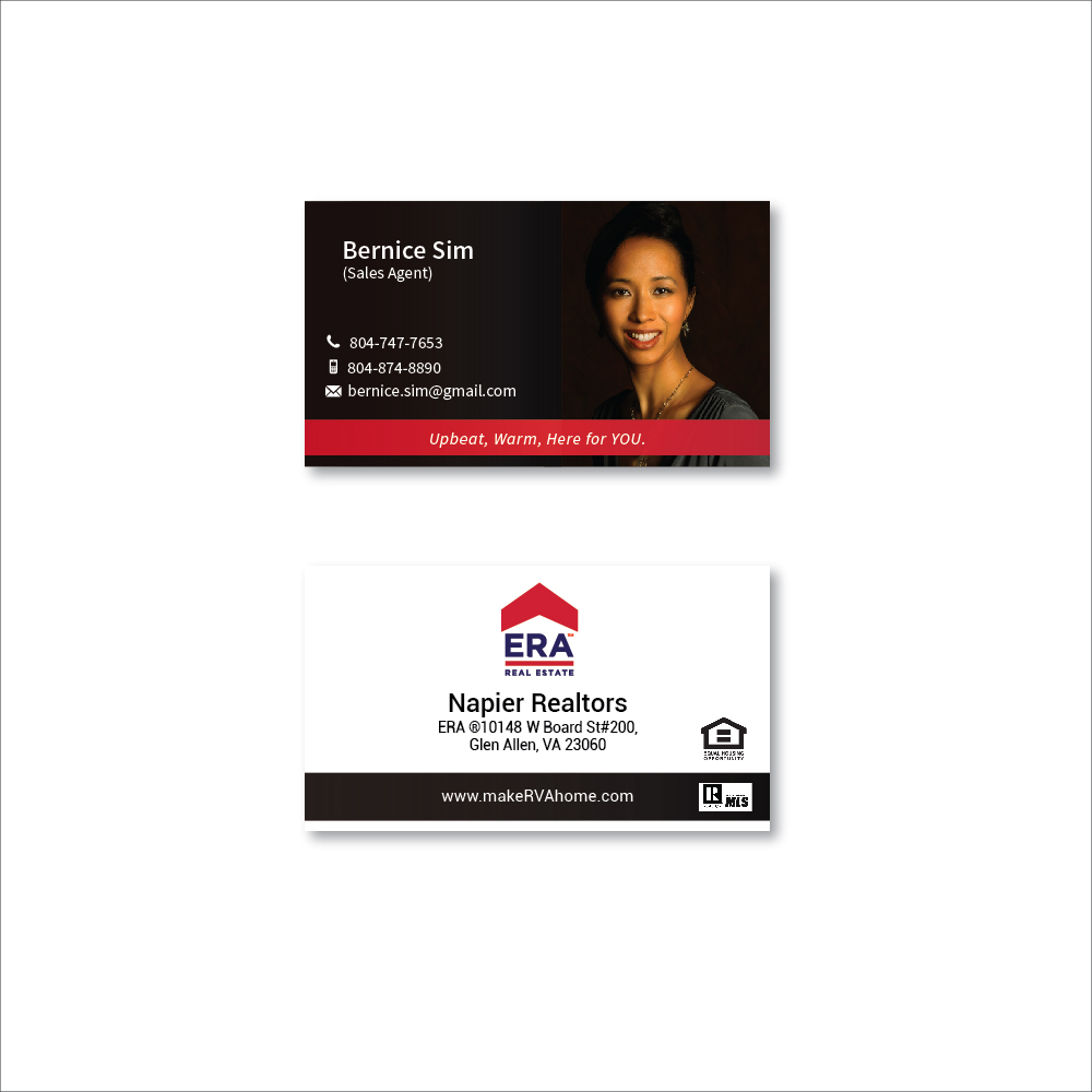 Visitenkarten-Design von sd21 für Happy New Beginnings LLC with Napier Realtors ERA | Design #4165667