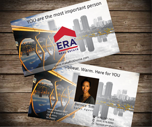 Business Card Design by hmecdesign for Happy New Beginnings LLC with Napier Realtors ERA | Design: #4135328
