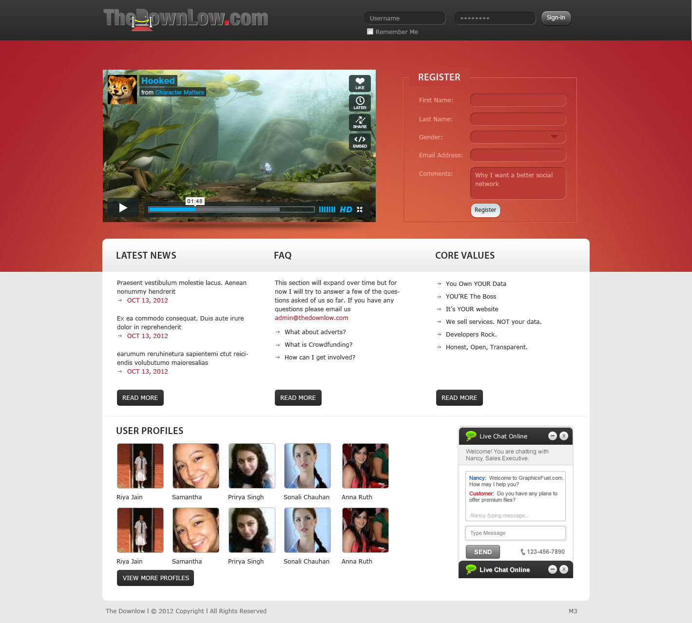 Web Design by pb for this project | Design #1132384