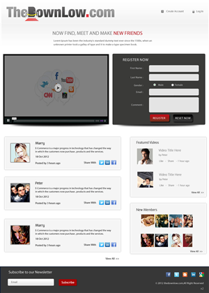 Web Design by pb for this project | Design: #1132385