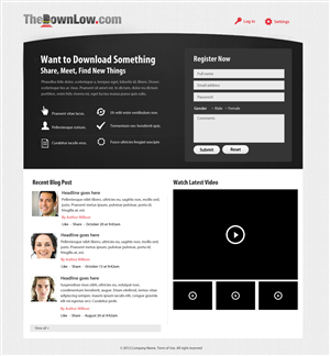 Web Design by pb for this project | Design: #1134287