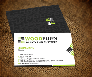 Business Card Design by Sarah Haroon for this project | Design: #4076083