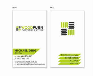 Business Card Design by janci80 for this project | Design: #4077865