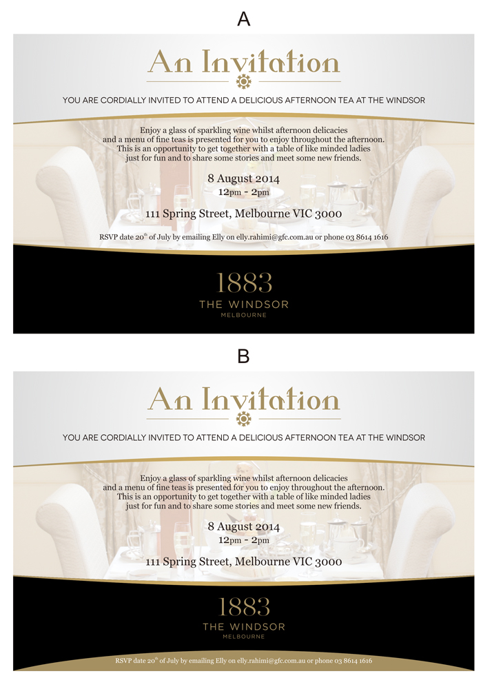 Invitation Design by Budzee for this project | Design #4096806