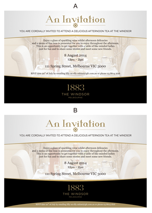 Design Invitation par Budzee pour ce projet | Design : #4096806