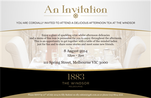 Design Invitation par Budzee pour ce projet | Design : #4140231