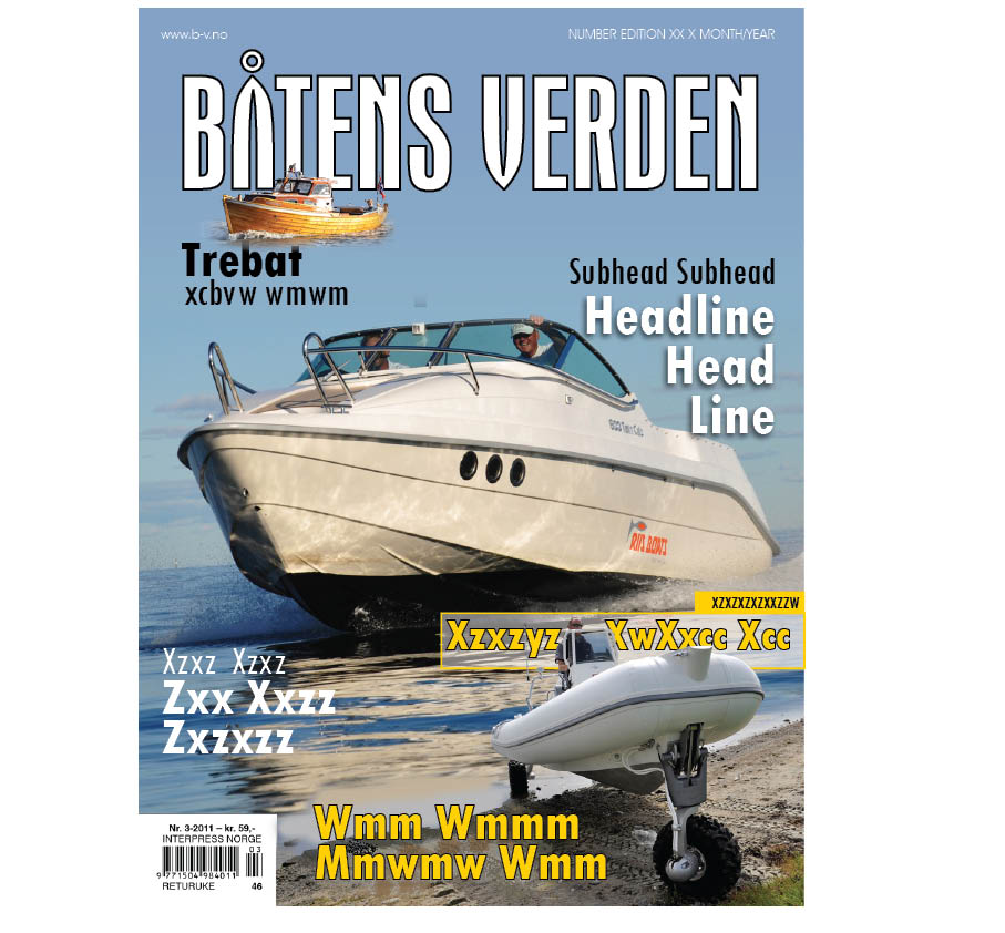 Magazine Design by Jozbel for VB Media AS | Design #1174624