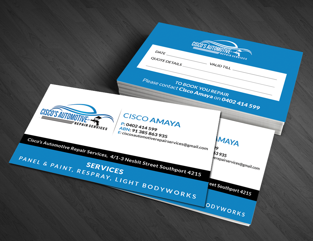Business Card Design by  Artman for this project | Design #4079628