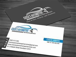 Visitenkarten-Design von Sarah Haroon für dieses Projekt | Design: #4076539