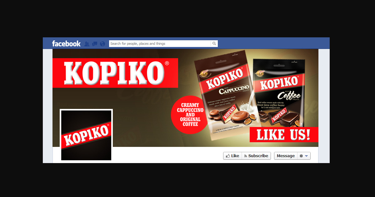 Facebook Design by TheyCallMeJenks for Kopiko UK | Design #1144025