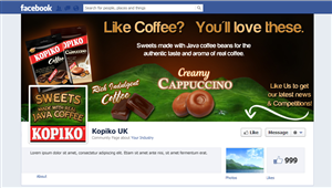 Facebook Design by DCN Graphics for Kopiko UK | Design: #1152091