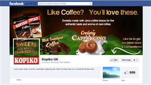 Facebook Design by DCN Graphics for Kopiko UK | Design: #1152310