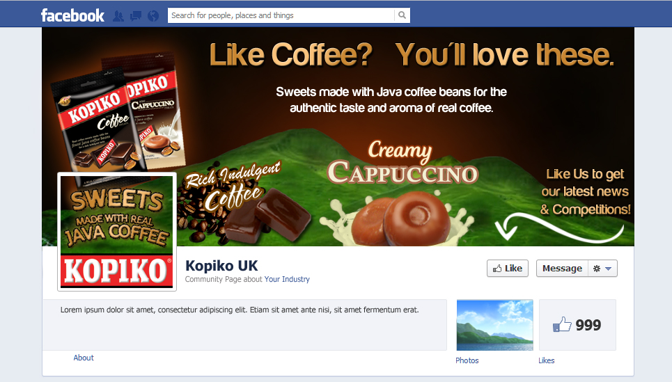 Facebook Design by DCN Graphics for Kopiko UK | Design #1166620