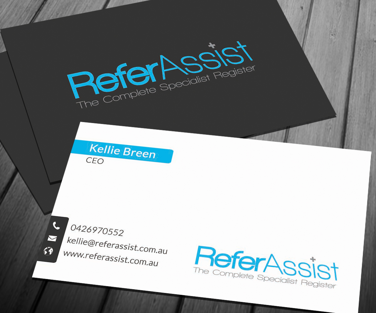 Business Card Design by Sarah Haroon for this project | Design #4076281