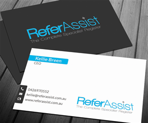 Business Card Design by Sarah Haroon for this project | Design: #4076281