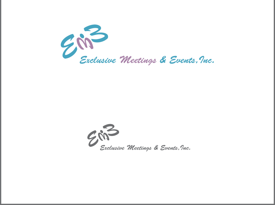 Logo Design by whitepaper for Exclusive Meetings and Events | Design #1127749