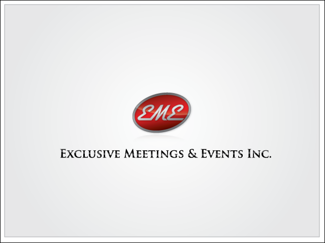 Logo Design by SANYA AN for Exclusive Meetings and Events | Design #1151143