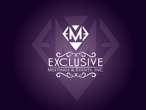 Logo Design by Bling Connect Ink for Exclusive Meetings and Events | Design: #1143406