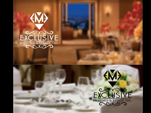 Logo Design by Bling Connect Ink for Exclusive Meetings and Events | Design: #1143428