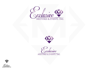 Logo Design by Bling Connect Ink for Exclusive Meetings and Events | Design: #1150814